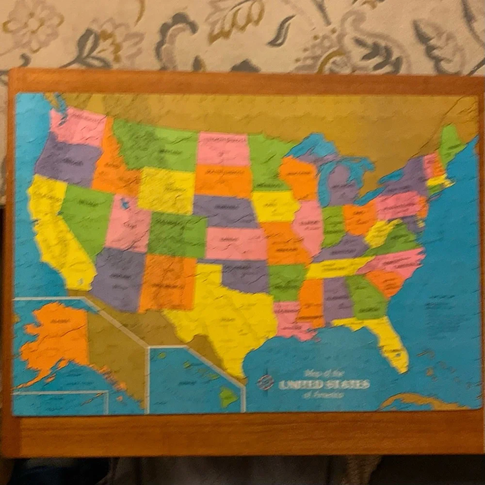 300-Piece United States Map Puzzle